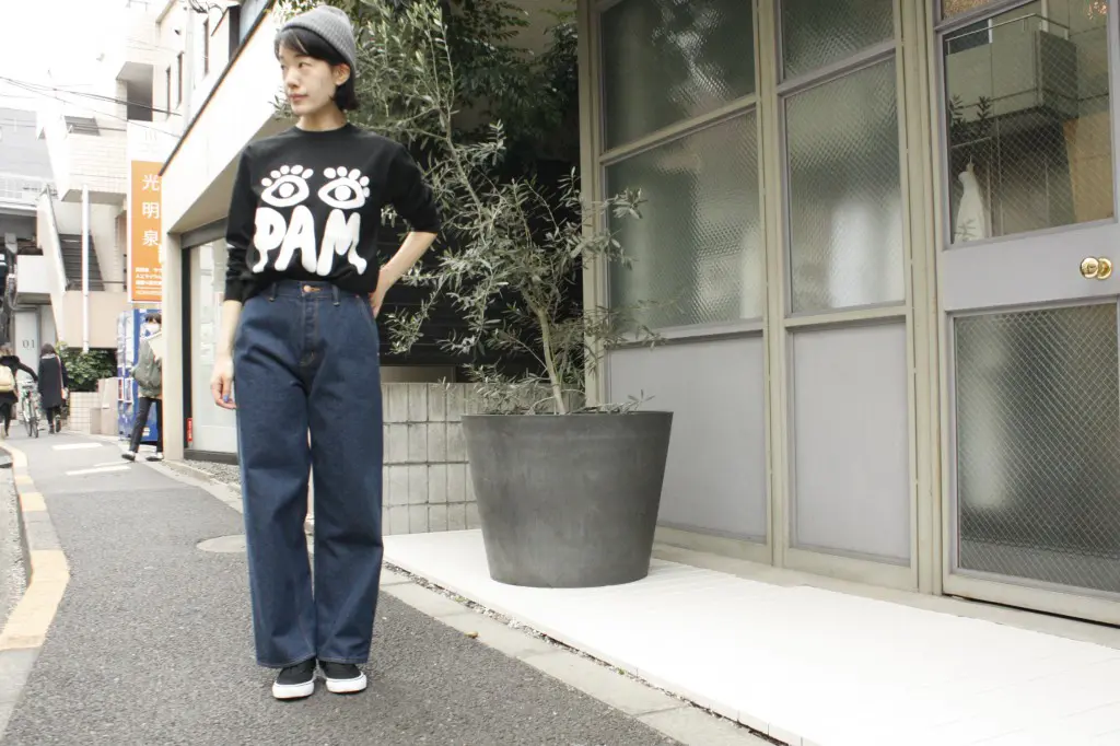 VINCA DENIM PANTS KINOSHITA