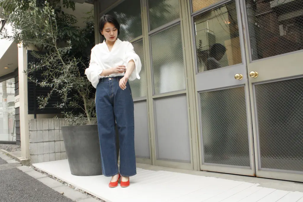VINCA DENIM PANTS TAKASHIMA