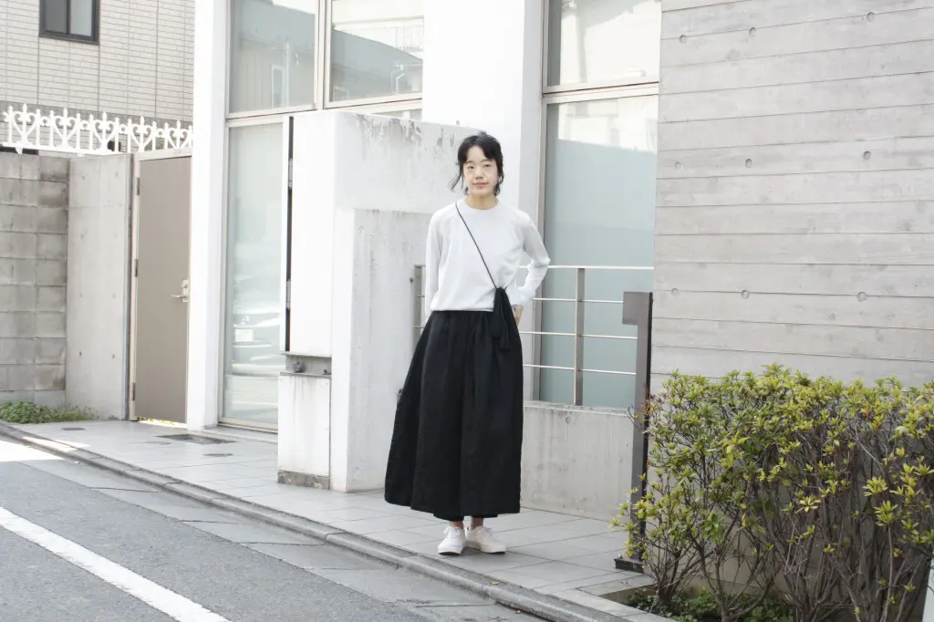MY SHEER KNIT CREW NECK KINOSHITA