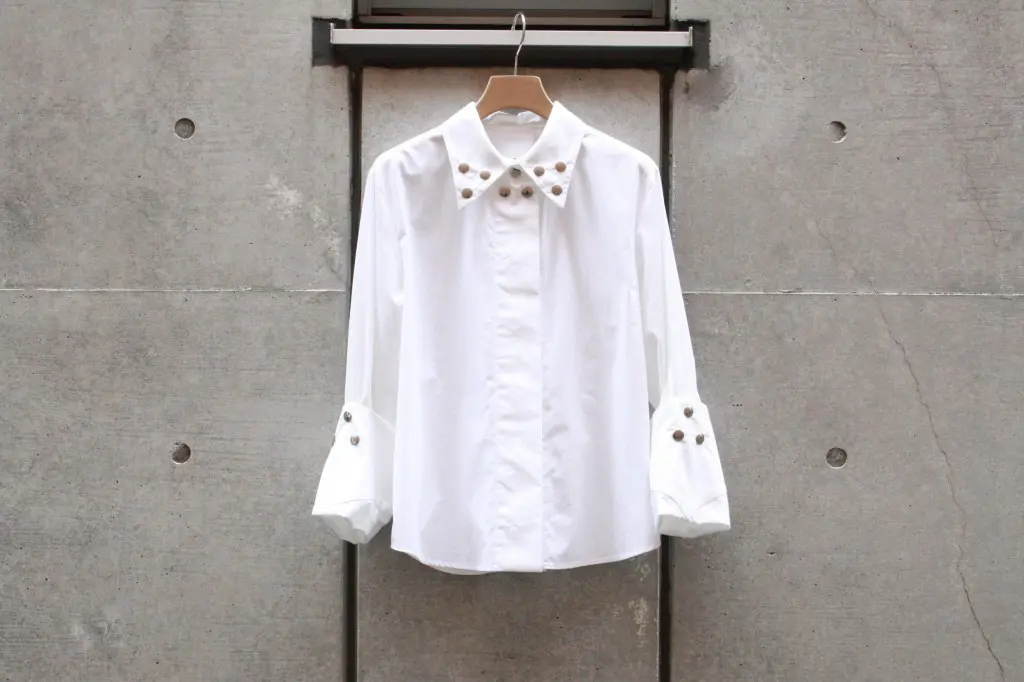 MM6 STUDDED POPLIN SHIRT