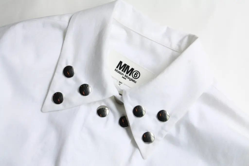 MM6 STUDDED POPLIN SHIRT