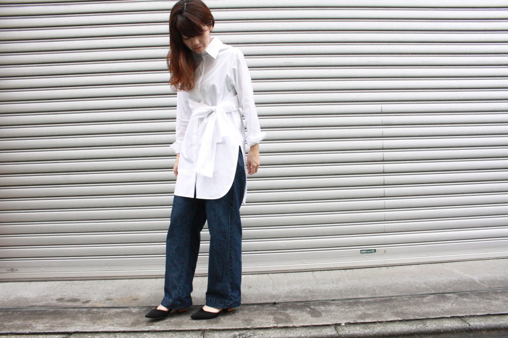 CINOH "IRREGULAR YORK SHIRT"OCHIAI