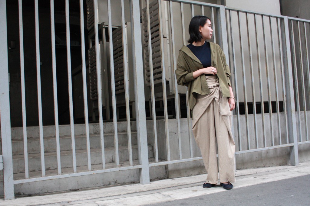MY "WRAP WIDE PANTS" TAKASHIMA