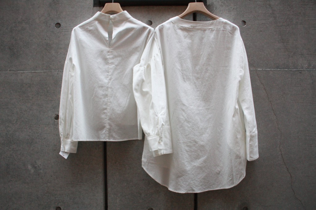 MY "VOLUME SLEEVE BLOUSE""MILITARY LONG SHIRTS"