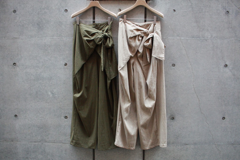 MY "WRAP WIDE PANTS"