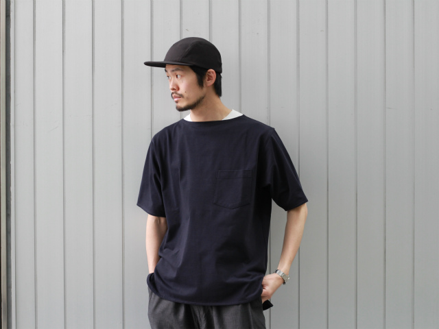 comoli ウール天竺Tシャツ