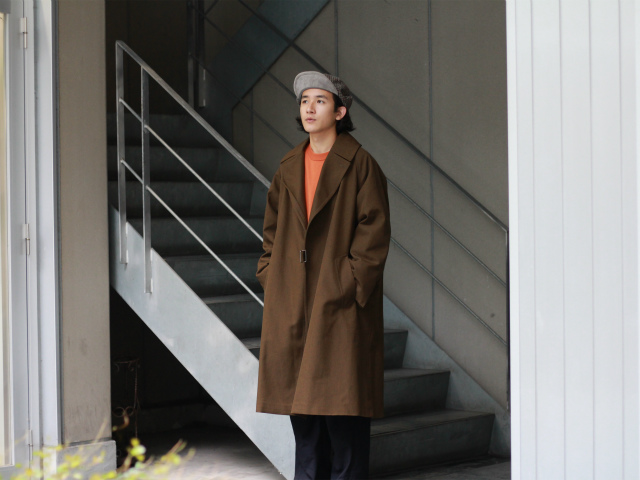 comoli ウールサージ コモリ タイロッケンコート 18aw サイズ1 - アウター