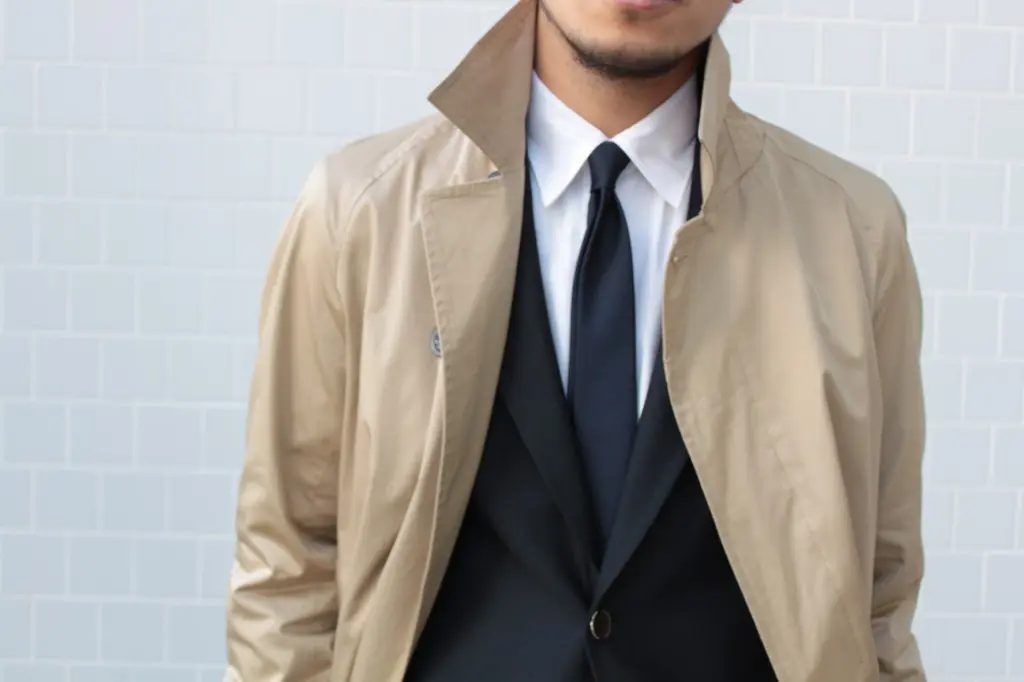 SCYE COTTON SATIN SOUTIEN COLLAR COAT OKAMOTO