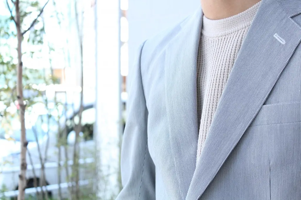 SCYE SILK COTTON CORDLANE PATCH POCKET BRAZER KAWAKAMI