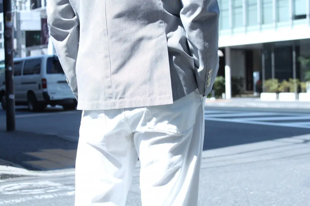 SCYE SILK COTTON CORDLANE PATCH POCKET BRAZER KAWAKAMI