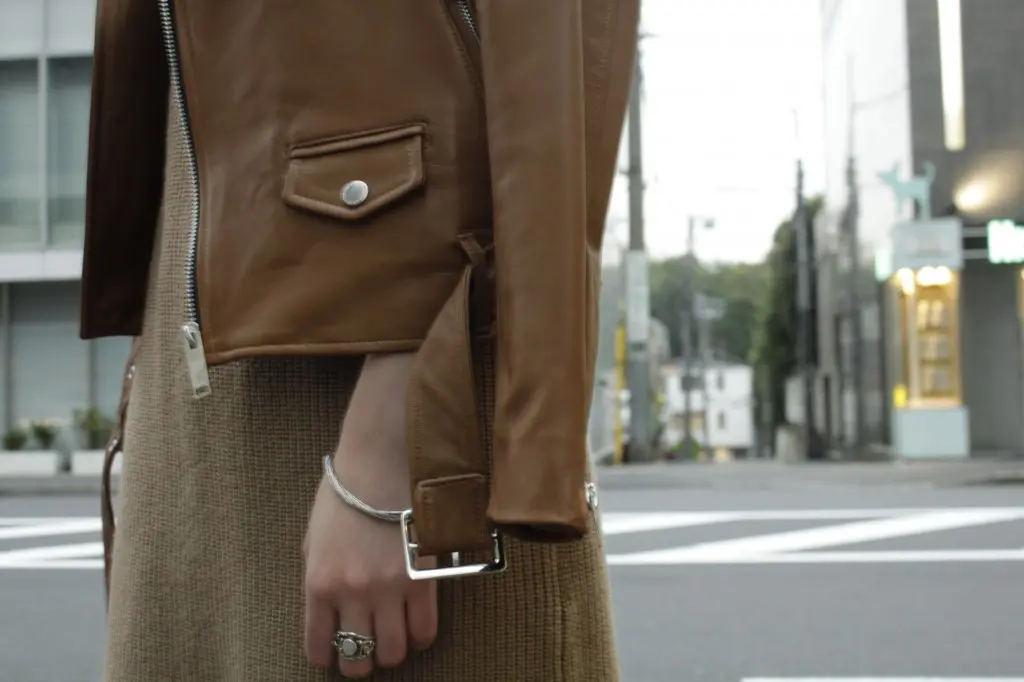 JOHN LAWRENCE SULLIVAN LAMB LEATHER JACKET HIROKI