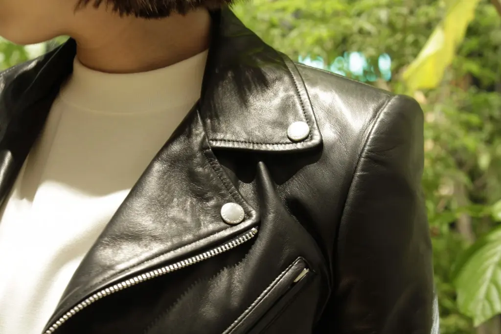 JOHN LAWRENCE SULLIVAN LAMB LEATHER JACKET