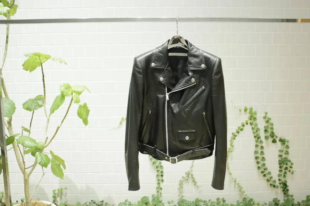 JOHN LAWRENCE SULLIVAN LAMB LEATHER JACKET