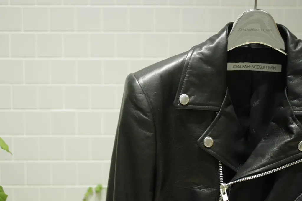 JOHN LAWRENCE SULLIVAN LAMB LEATHER JACKET