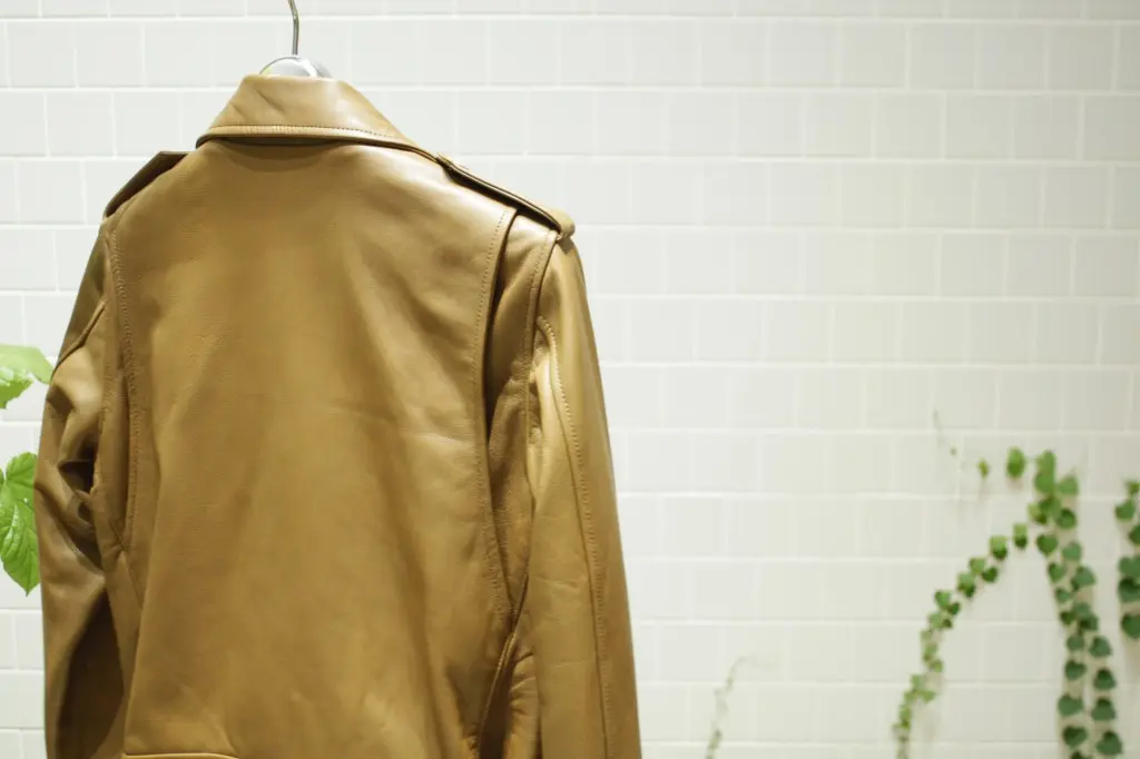 JOHN LAWRENCE SULLIVAN LAMB LEATHER JACKET