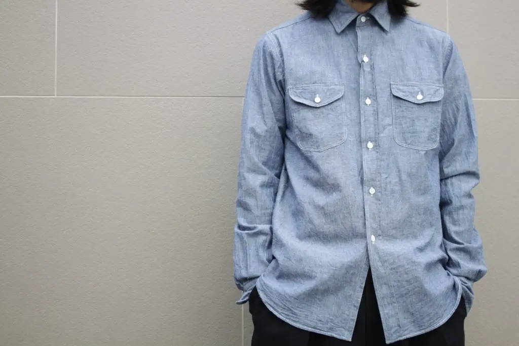 cantate Chambray Dress Shirt NAKADAI