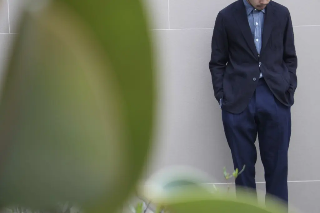 cantate Chambray Dress Shirt KAWAKAMI