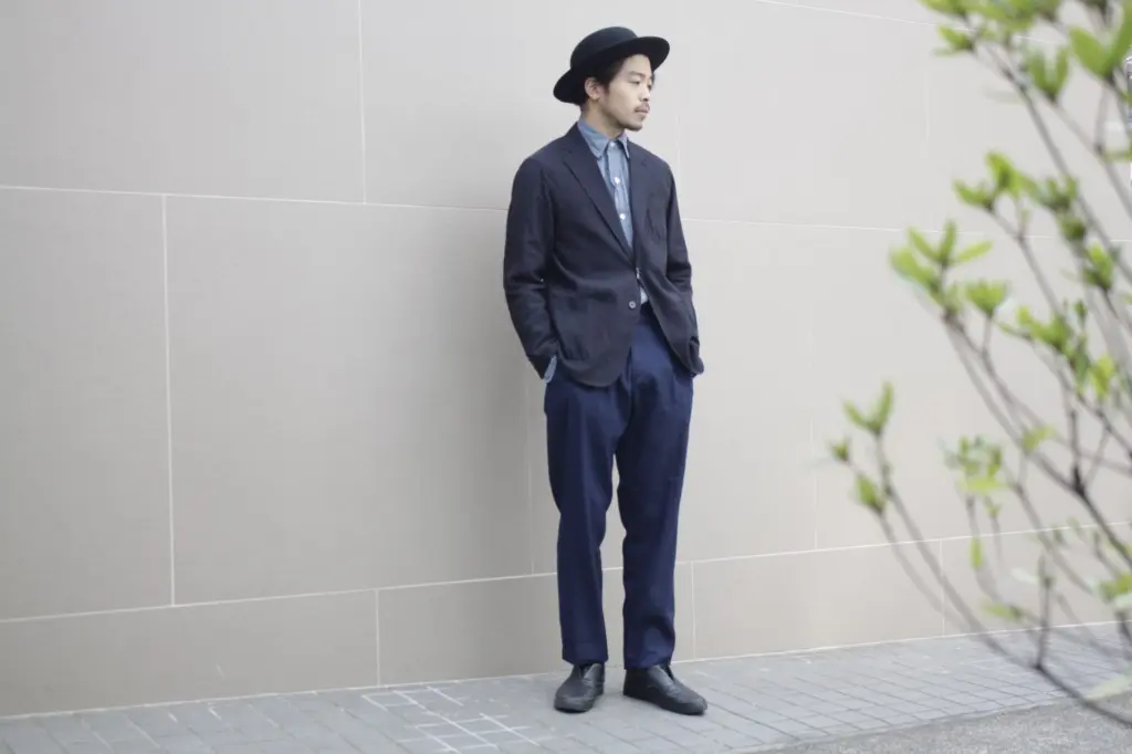 cantate Chambray Dress Shirt KAWAKAMI