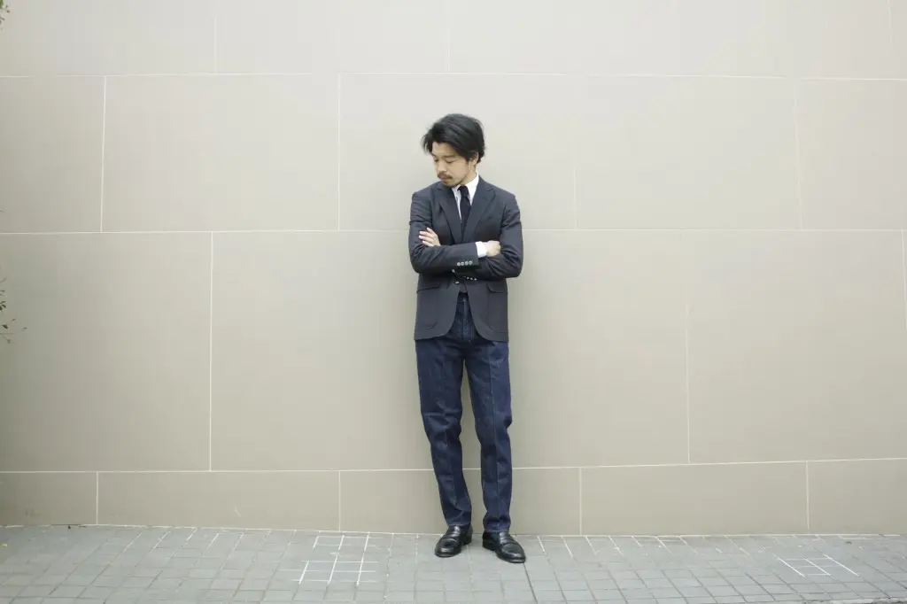 SCYE WOOL MOHAIR OX 2B BLAZER KAWAKAMI