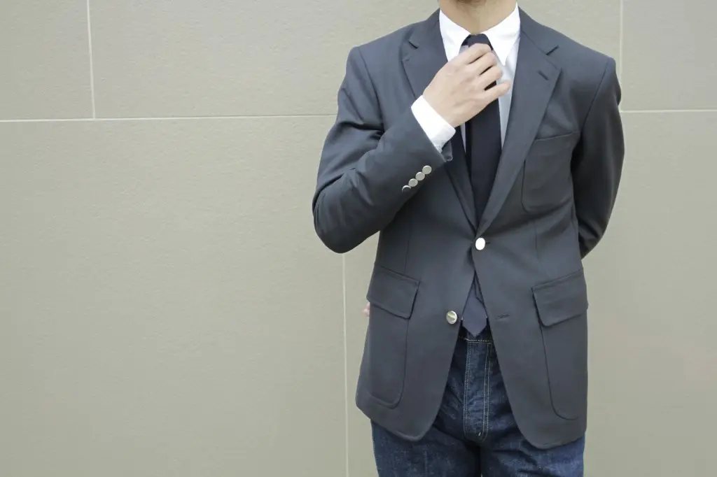 SCYE WOOL MOHAIR OX 2B BLAZER