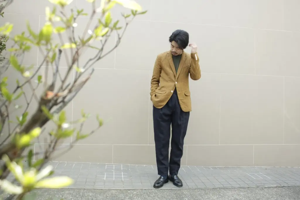 TAPIA LOSANGELES WASHED LINEN JACKET KAWAKAMI