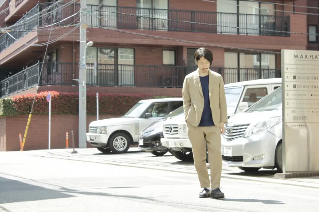 COMOLI LINEN/WOOL SETUP OKAMOTO