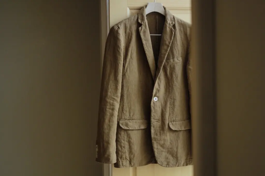 TAPIA LOSANGELES WASHED LINEN JACKET