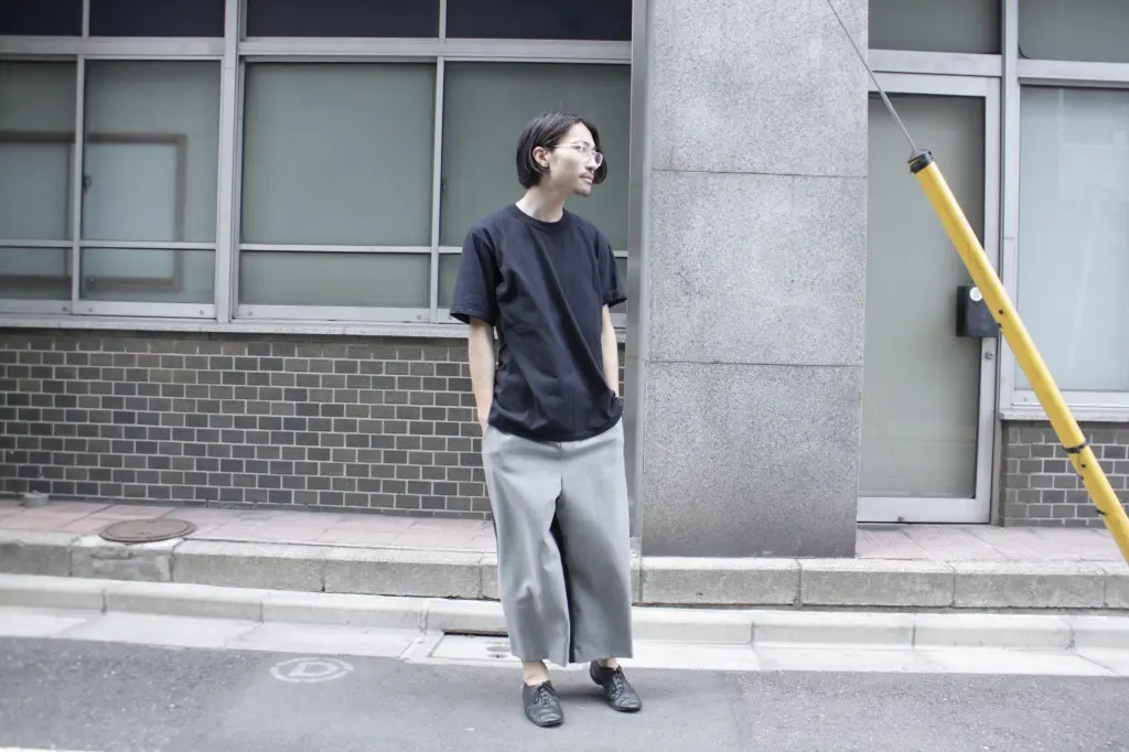 DIGAWEL COLLOR SWITCH PANTS OKAMOTO