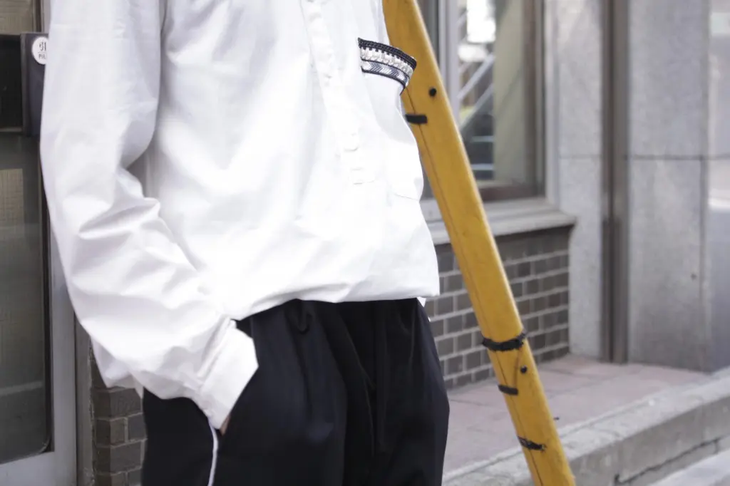 DIGAWEL DECORATION POCKET SHIRT OKAMOTO