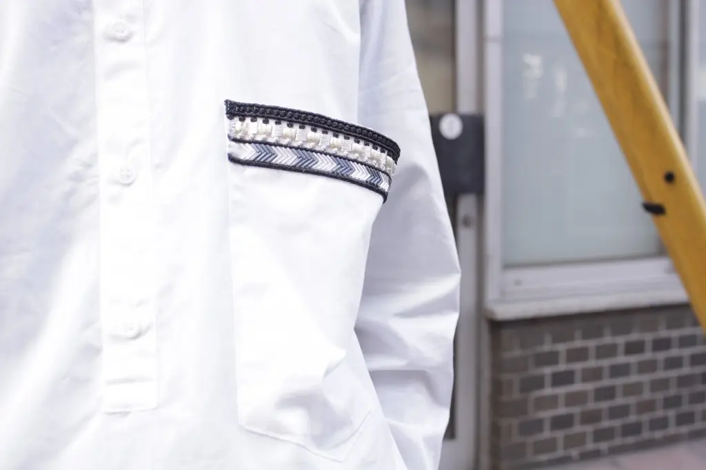DIGAWEL DECORATION POCKET SHIRT OKAMOTO