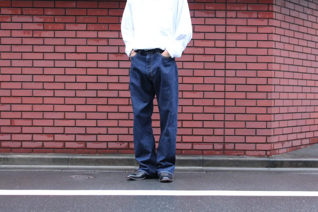 cantate for 1LDK AOYAMA HOTEL” -Denim Flare Trousers / Fluffy 