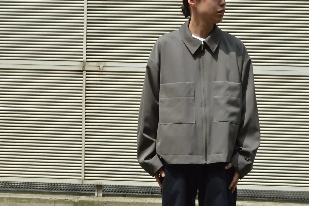 少し豊富な贈り物 stein OVER SLEEVE MELTON JACKET