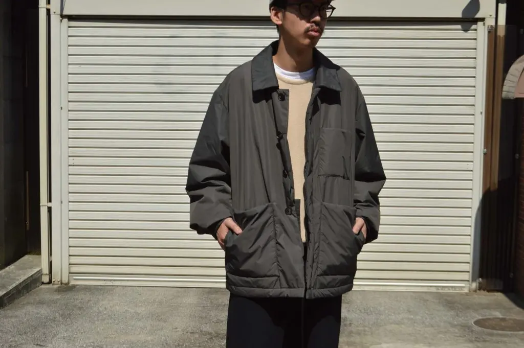 stein oversized padded warm spec jacket-