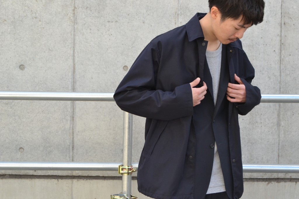 【名品】16ss comoli コーチジャケットブルゾン