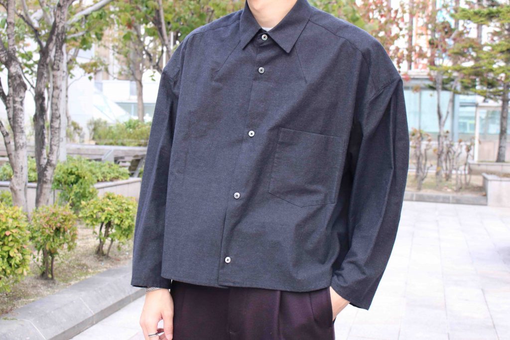 URU TOKYO wide knit shirts cardigan