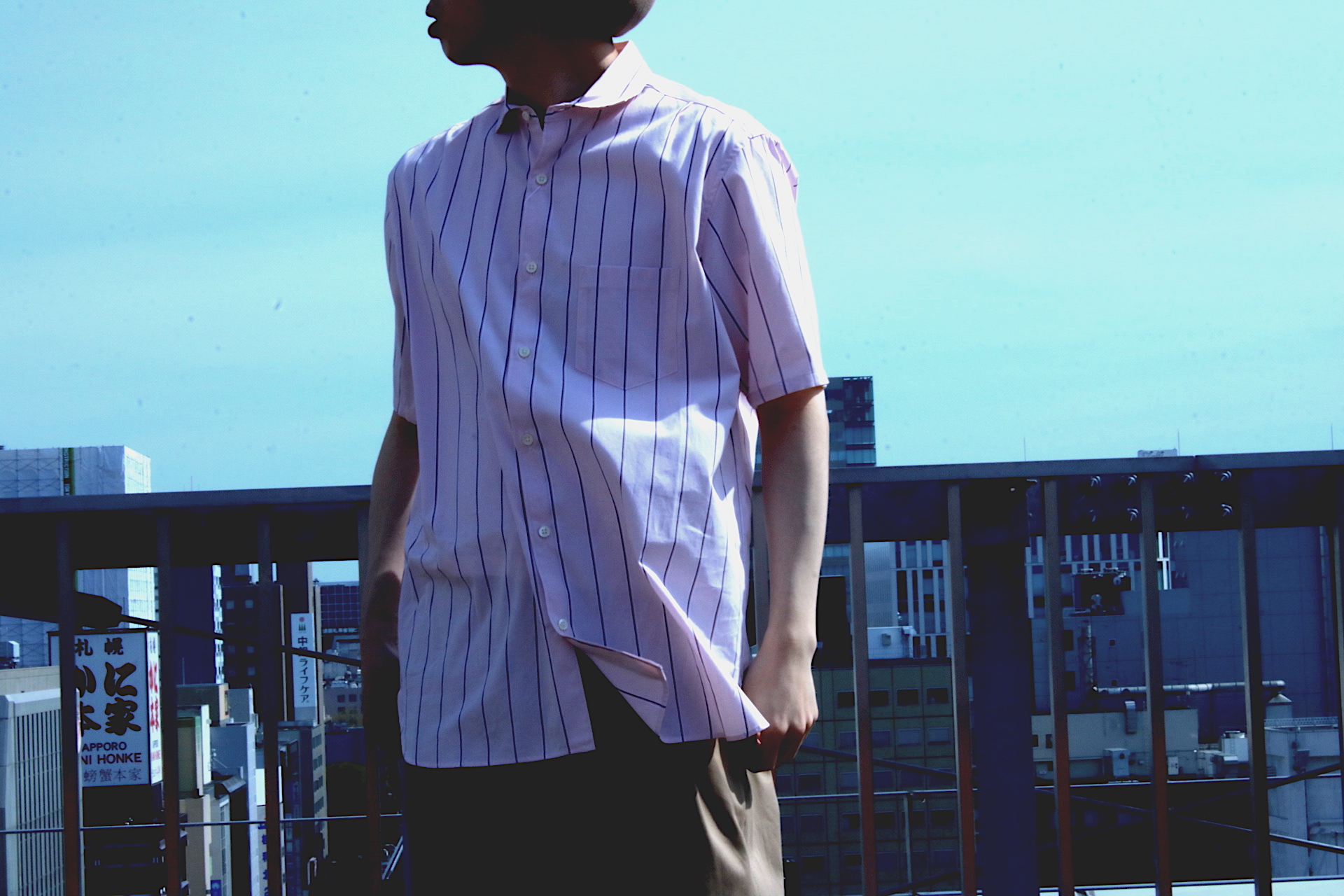 UNIVERSAL PRODUCTS”YAAH WIDE SPRED L/S SHIRT” | 1LDK terrace BLOG 
