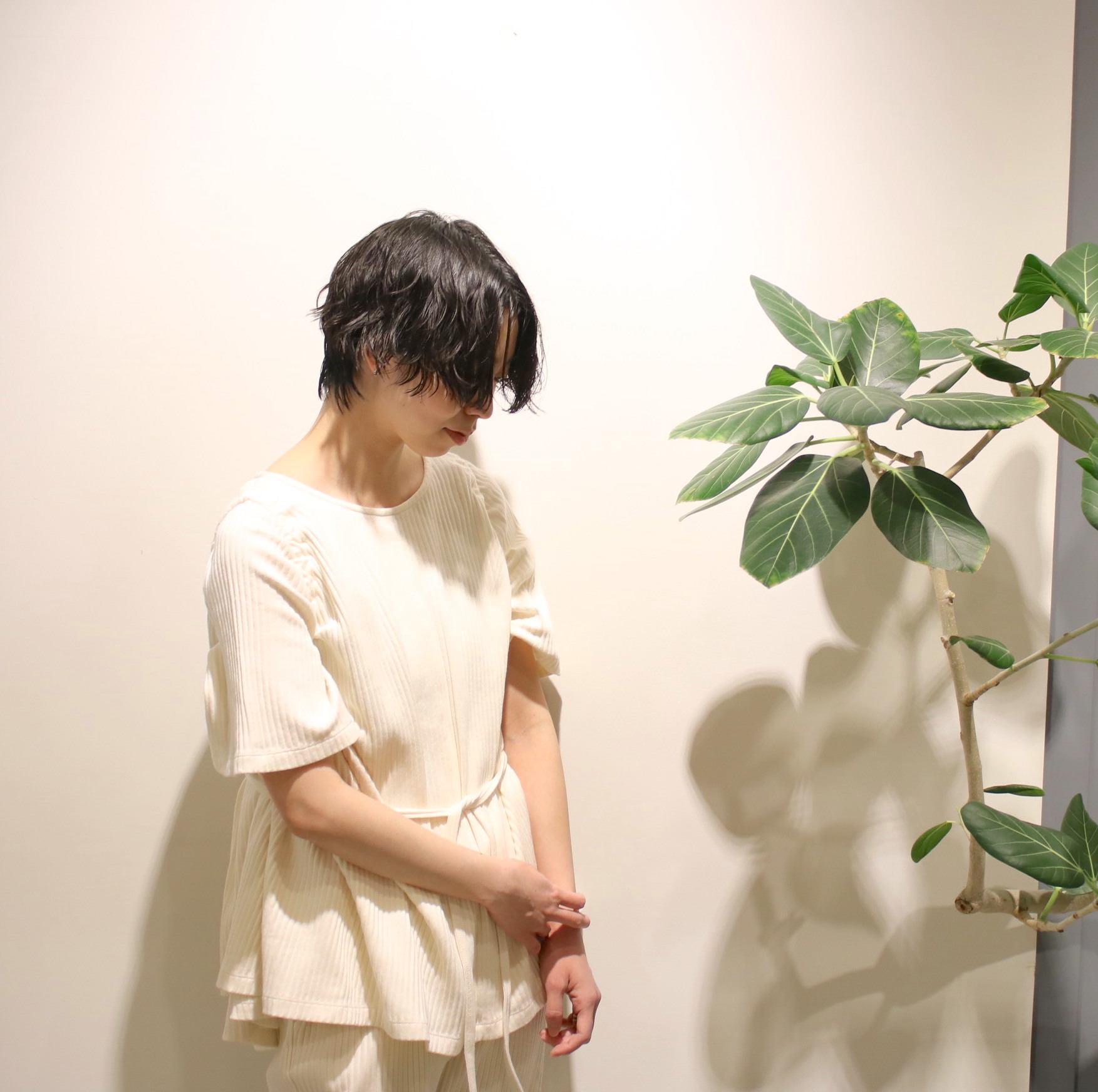 高価値】 BASERANGE FLEECE RIB BLOUSE HONDA - チュニック - www