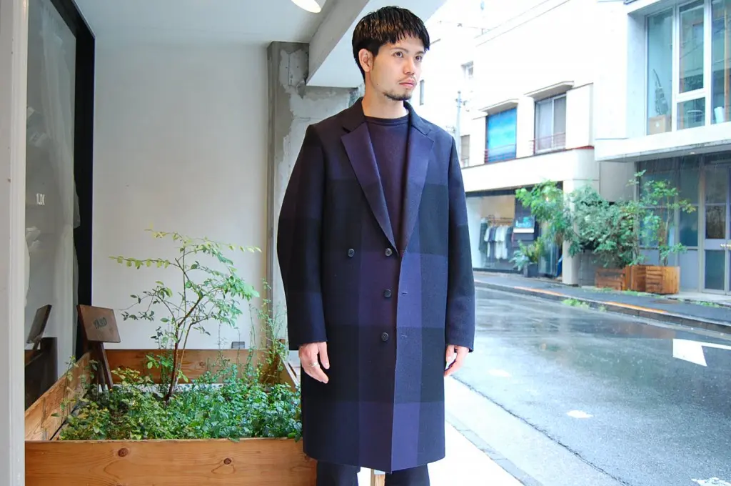 SUNSEA サンシー 15AW Cut Off Melton Coat humans.com.co