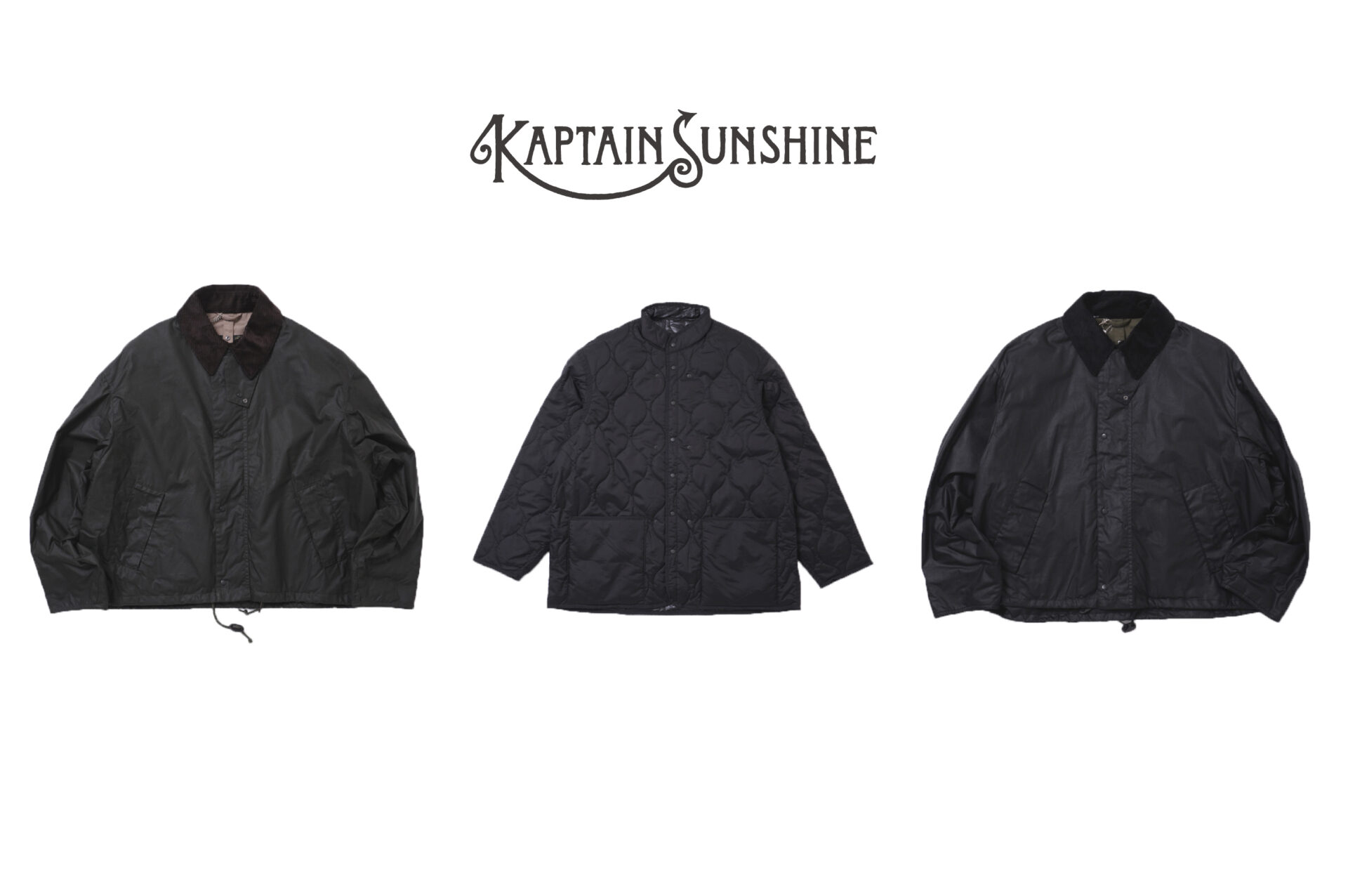 KAPTAIN SUNSHINE “Big Transporter / Padding Liner Jacket” - 1LDK