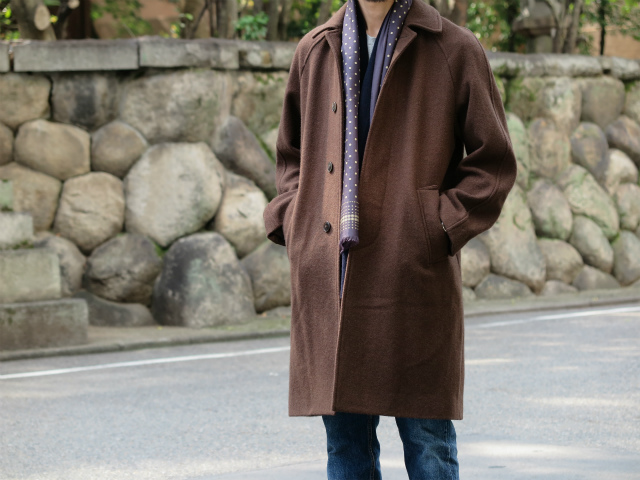 COMOLI / YAK MELTON COAT - 1LDK annex