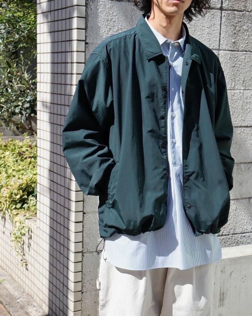 NYLON SHELL COACH JACKET - 1LDK annex