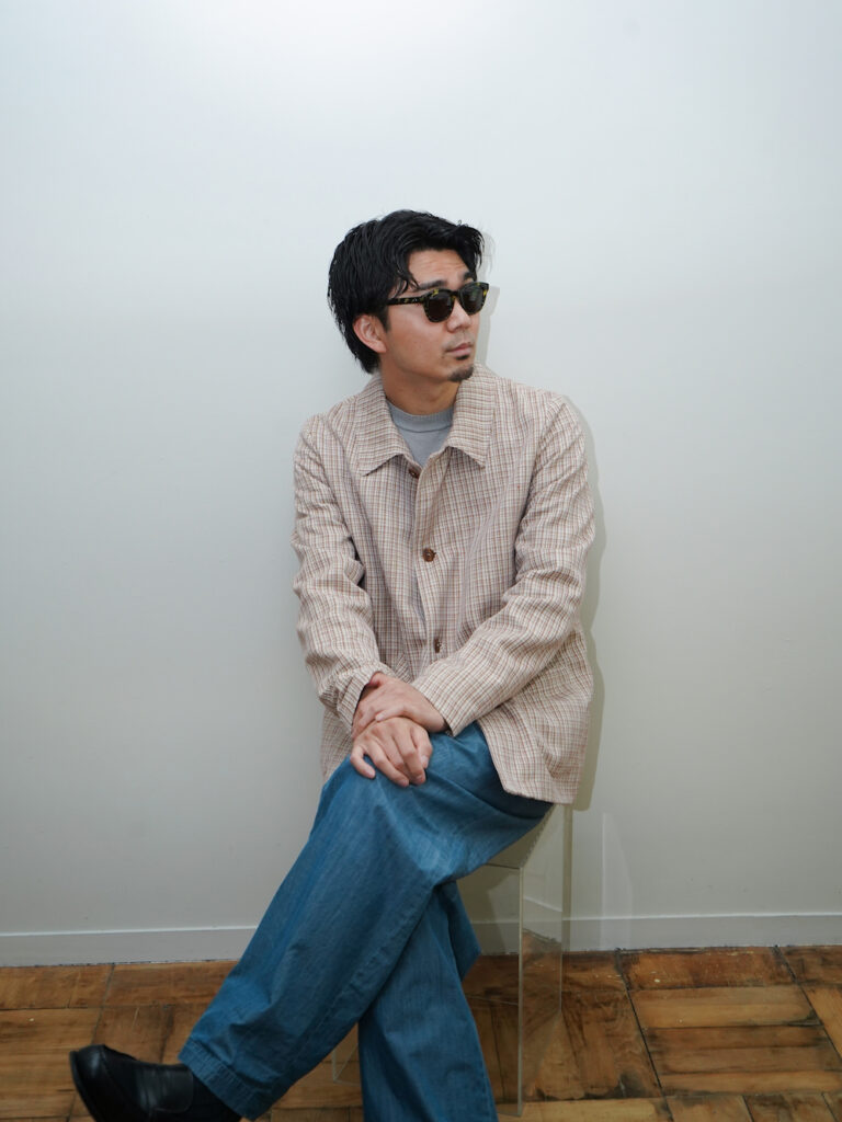 ENFOLD グレンチェックホールシャツ ジャケット FRANK LEDER 26SS - 1LDK annex