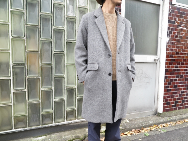 UNUSED  CHESTERFIELD COAT    チェスターコート