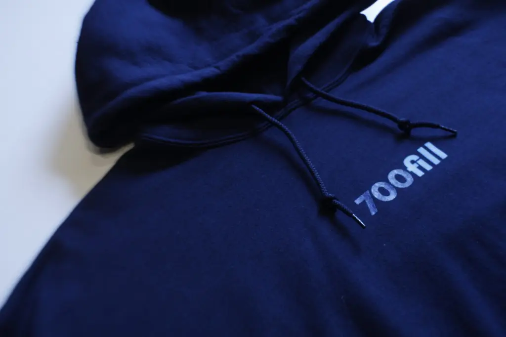 700 Fill” -Payment Logo Hoodie- - 1LDK AOYAMA