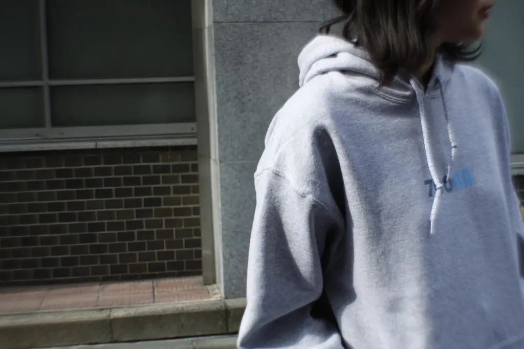 700 Fill” -Payment Logo Hoodie- - 1LDK AOYAMA