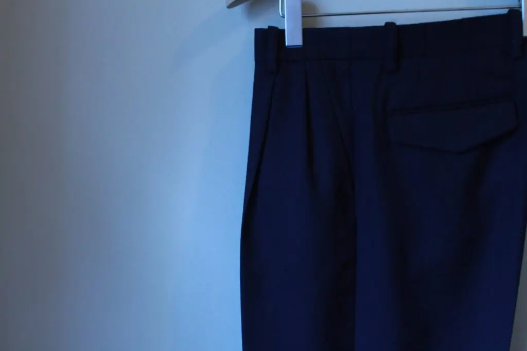 RICHFIELD for 1LDK AOYAMA HOTEL “WOOL SERGE TAPERED SLACKS” - 1LDK