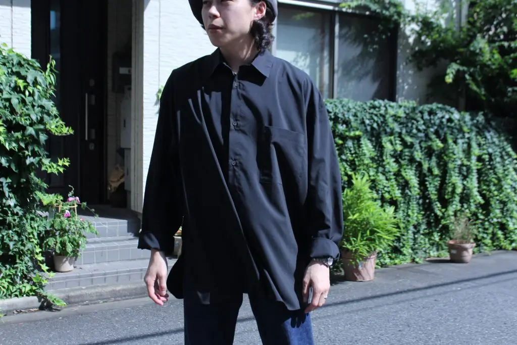 20SS stein OVERSIZED DOWN PAT SHIRT