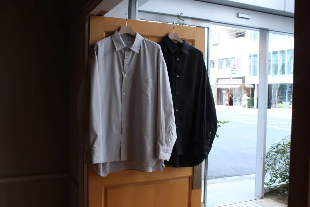 stein -OVERSIZED DOWN PAT SHIRT- - 1LDK AOYAMA