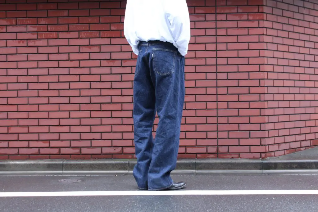 cantate for 1LDK AOYAMA HOTEL” -Denim Flare Trousers / Fluffy