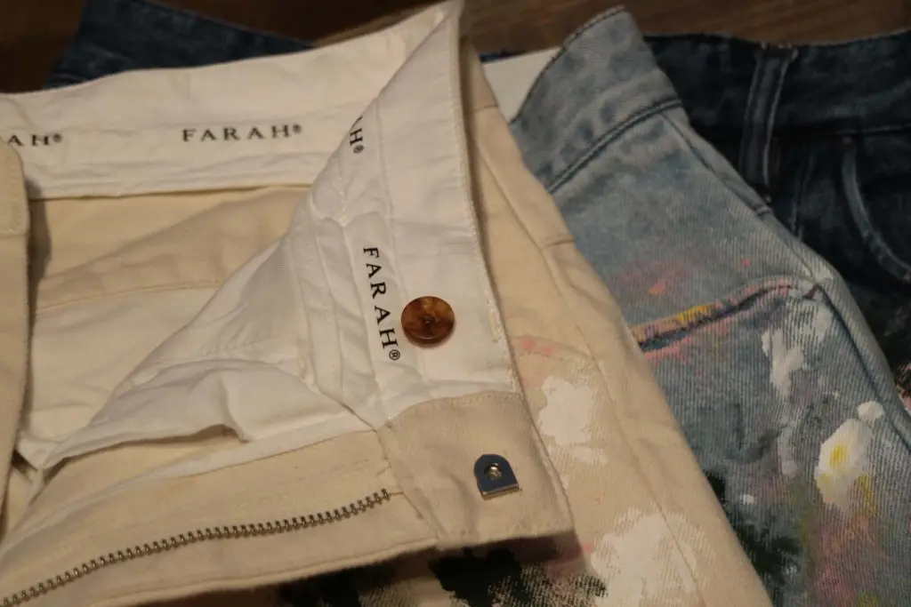 FARAH x Marcus Aitken ペイントデニム 34サイズ34